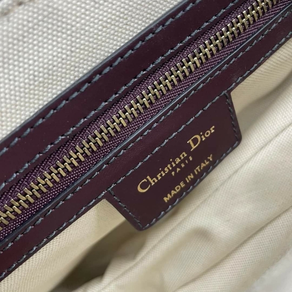 100% Authentic Dior Saddle Small Cloth Crossbody Bag - Picture 14 of 16